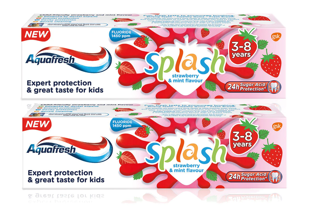 Splash Strawberry Kids Toothpaste 50ml