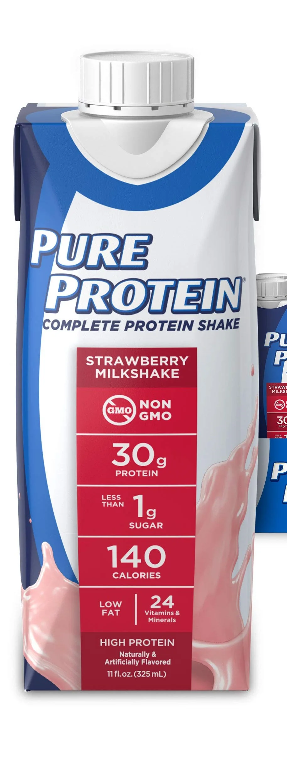 Strawberry Milkshake Complete Protein Shake 325ml