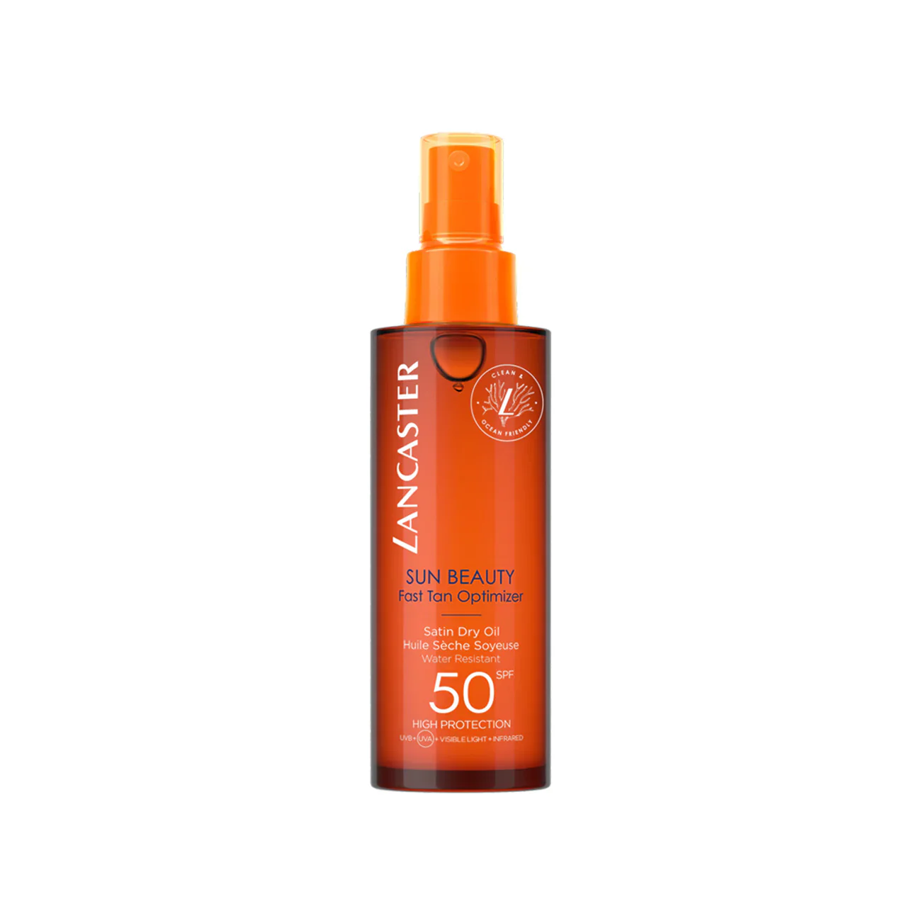 Sun Beauty Fast Tan Optimizer Satin Dry Oil SPF50