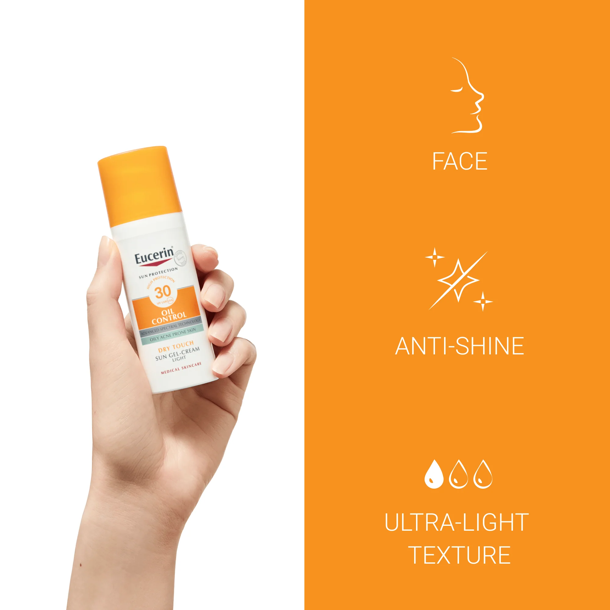 Sun Protection Oil Control Gel Cream SPF50+ Dry Touch - Image 3
