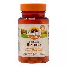 Sundown Sublingual Vitamin B12 60Cap - Image 4