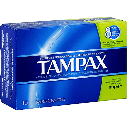 Super Absorbency Tampons 10 Count - Image 3