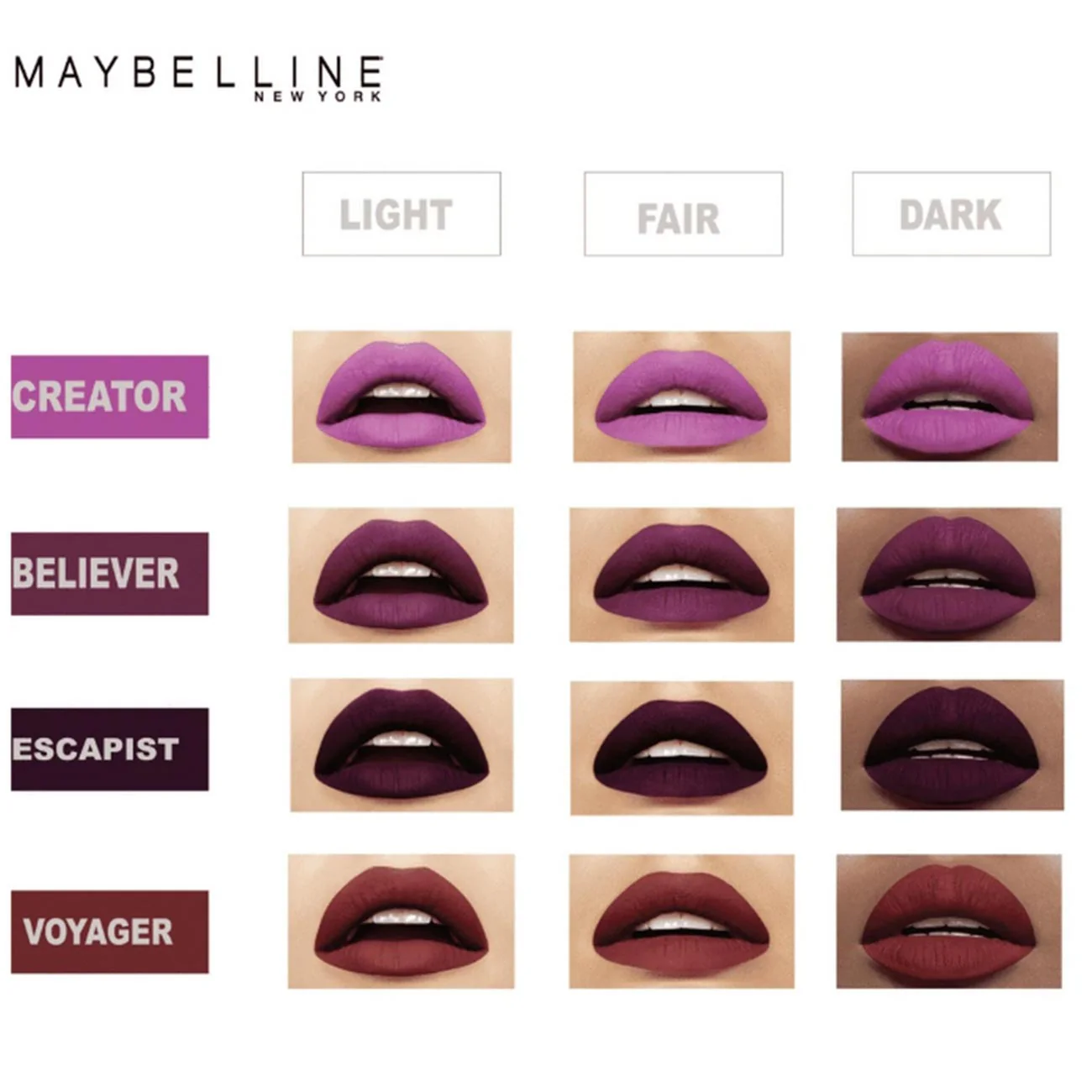 Super Stay Matte Ink Liquid long lasting Lipstick-Up To 16 Hours Oa Stay - Image 32