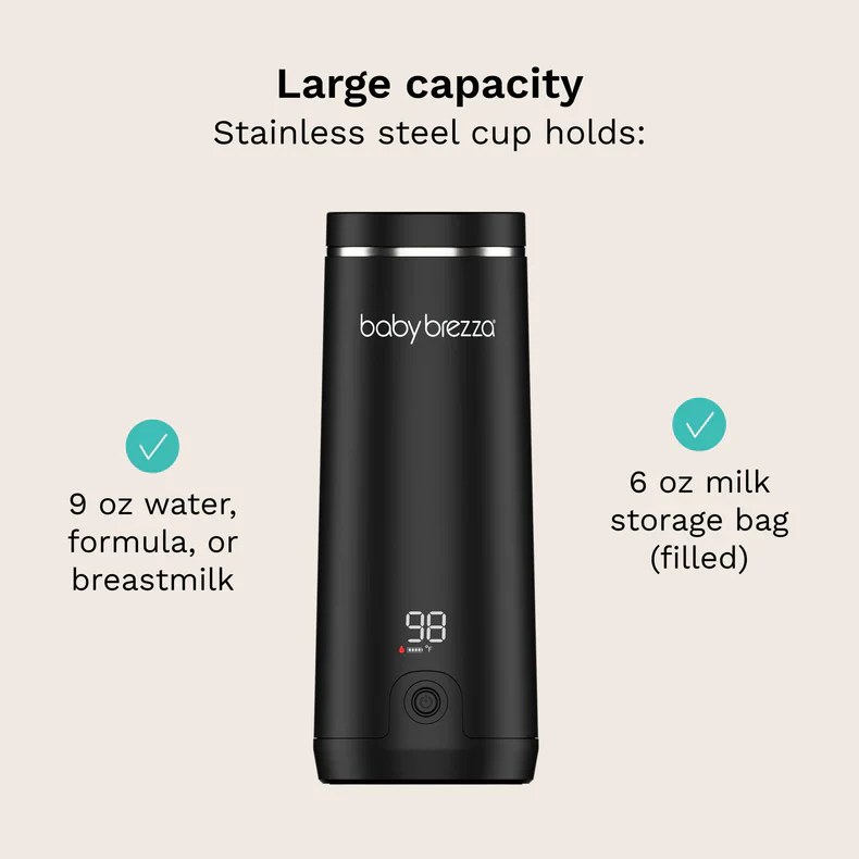 Superfast® Portable Bottle Warmer - Rechargeable Travel Warmer for Formula and Breastmilk - Image 5