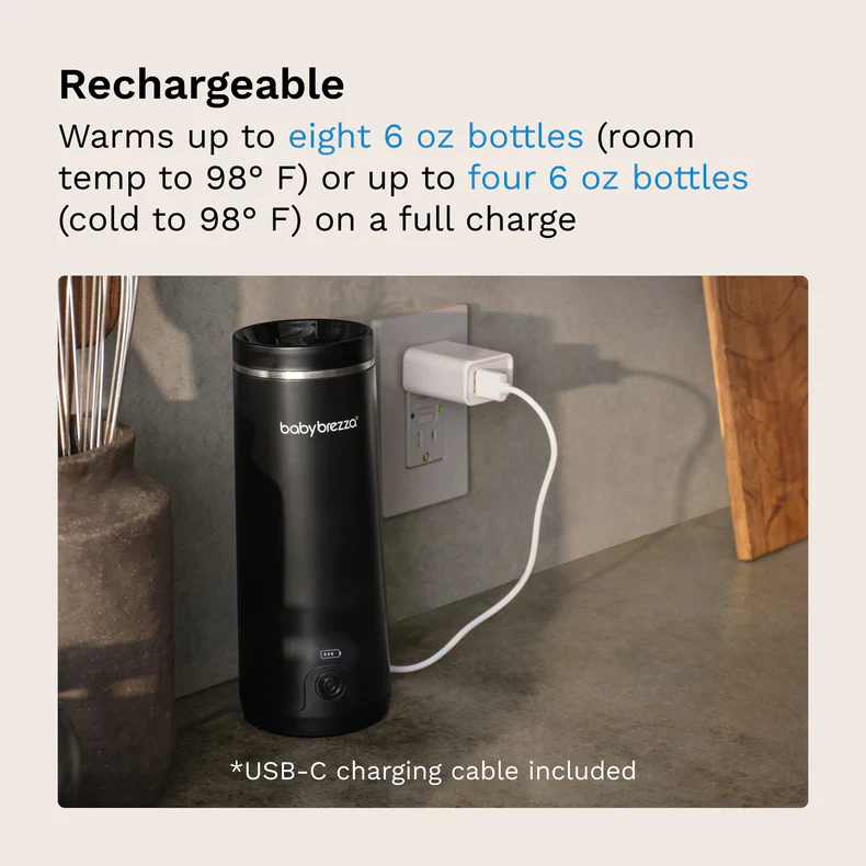 Superfast® Portable Bottle Warmer - Rechargeable Travel Warmer for Formula and Breastmilk - Image 9