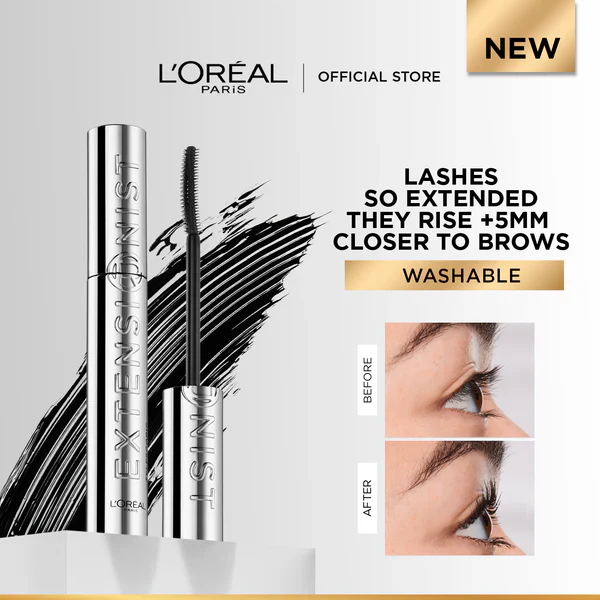 Telescopic Extensionist Mascara for 24H Long-Lasting Curl, Volume, and Exceptional Lengthening Eyelashes with Eyelash-Extension Effect - Image 2