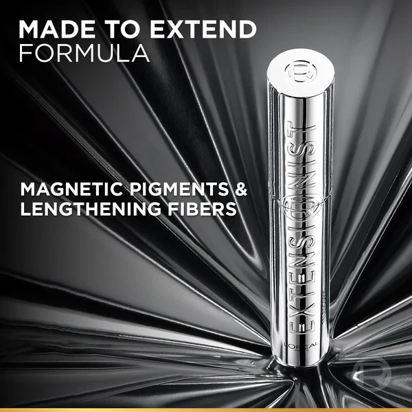 Telescopic Extensionist Mascara for 24H Long-Lasting Curl, Volume, and Exceptional Lengthening Eyelashes with Eyelash-Extension Effect - Image 3