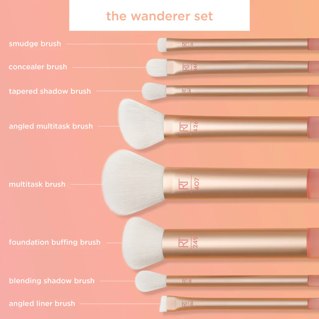 The Wanderer Makeup Brush Kit 8 - Image 2