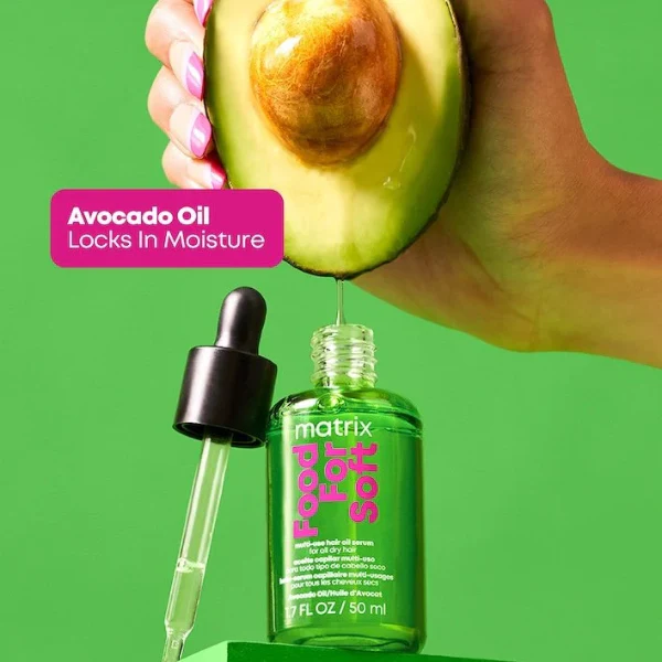 Total Results Food For Soft Multi-Use Hair Oil Serum - Image 3