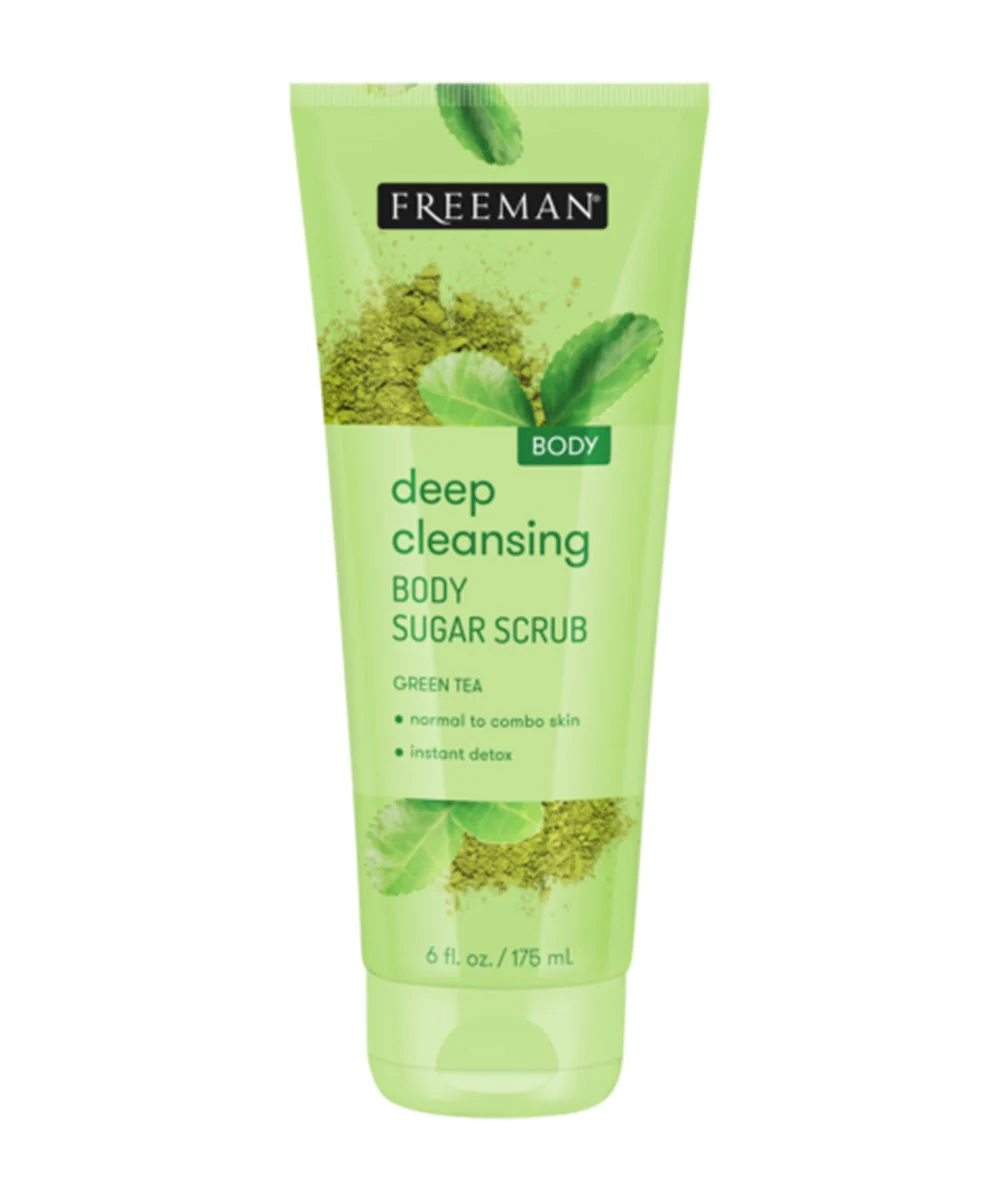 Tube Deep Cleansing Green Tea Body Sugar Scrub 175ml