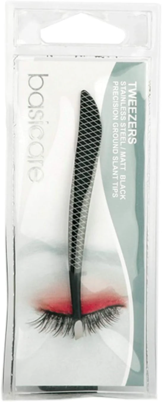 Tweezers, Stainless steel/Matt Black