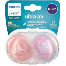 Ultra Air Soother 0-6M - Pack of 2