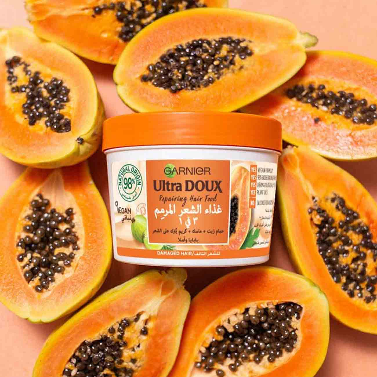 Ultra Doux Hair Food Papaya & Amla 3 in 1 Treatment - Image 3