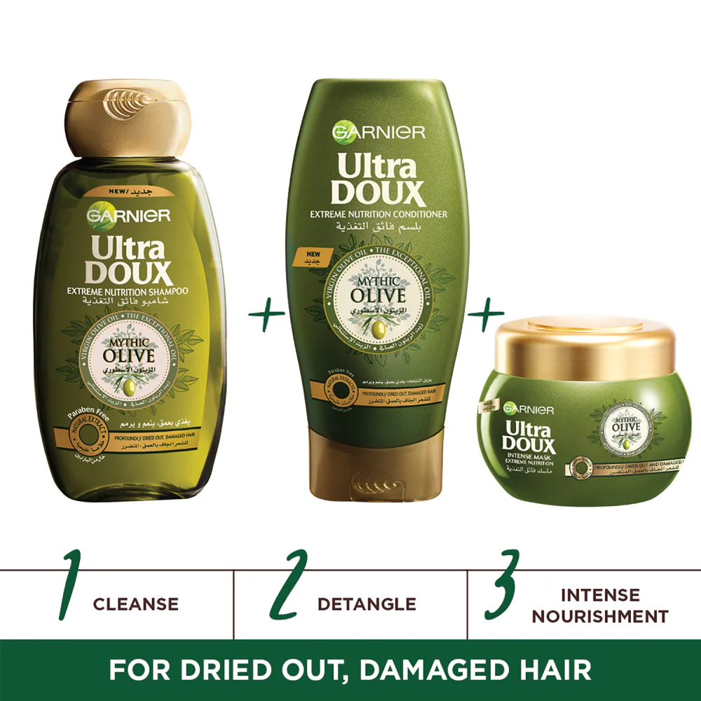 Ultra Doux Mythic Olive Shampoo - Image 3
