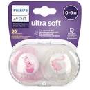 Ultra Soft Soother 0-6M Pack of 2 - Image 3