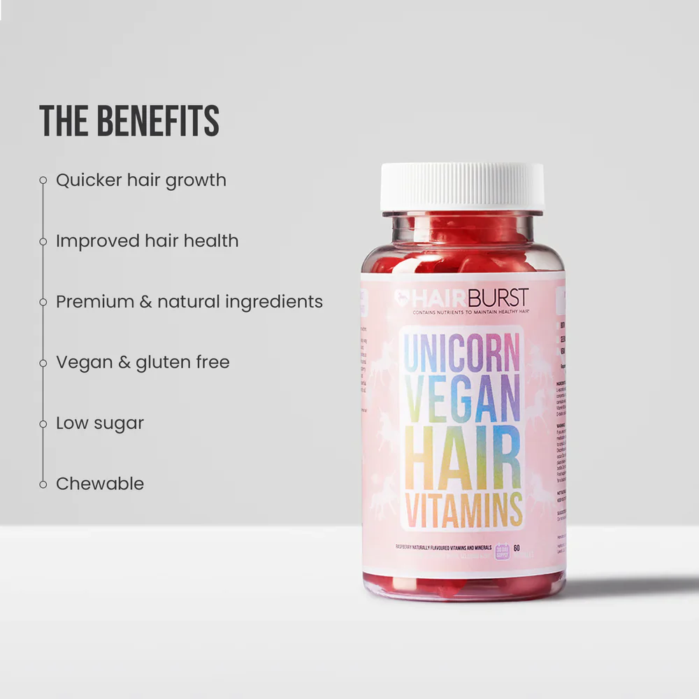 Unicorn Vegan Hair Vitamins - Image 3