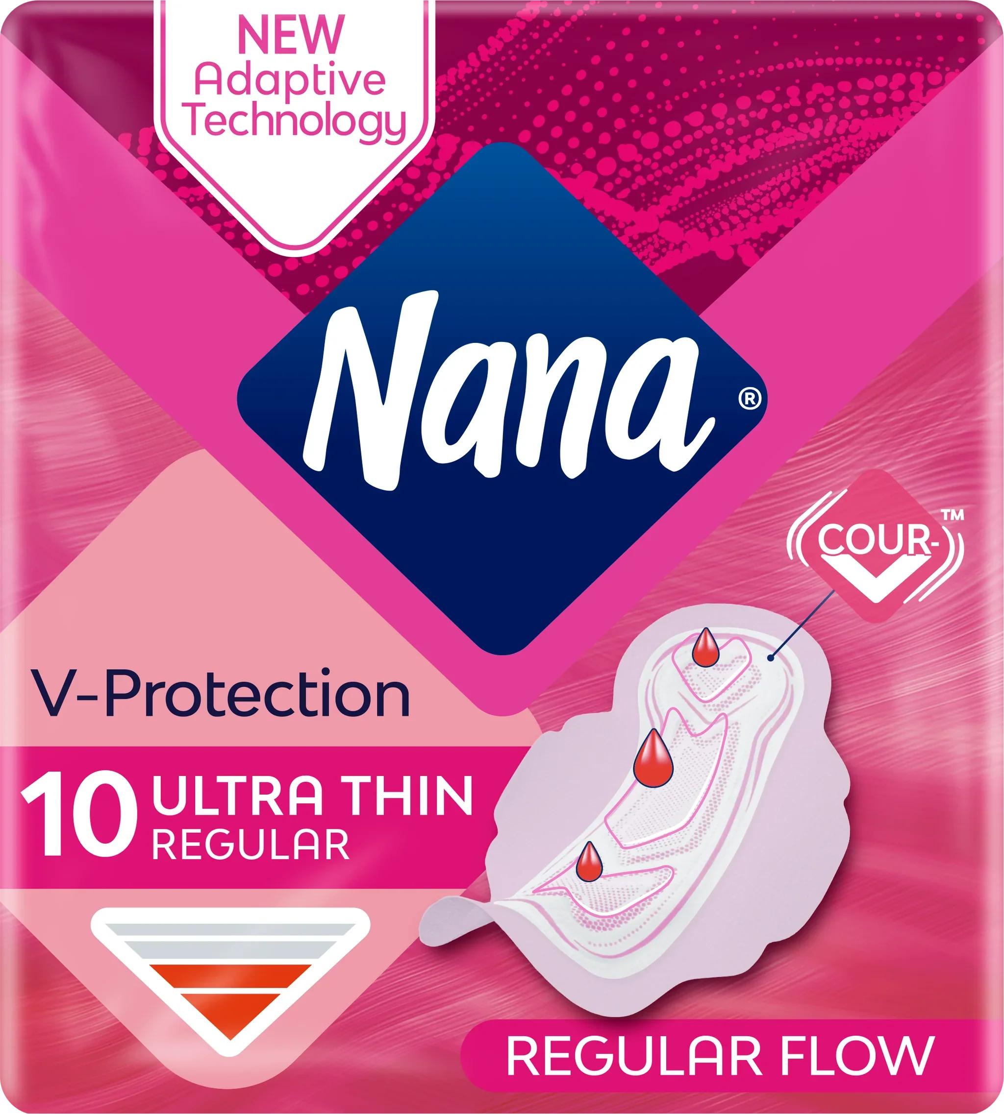 V-Protection Ultra Regular Sanitary Pads with Wings - Image 2