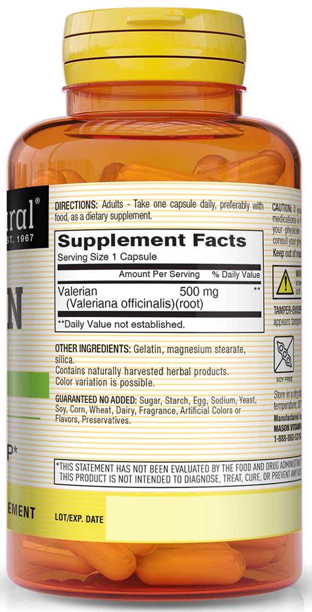 Valerian 500 mg - Image 2