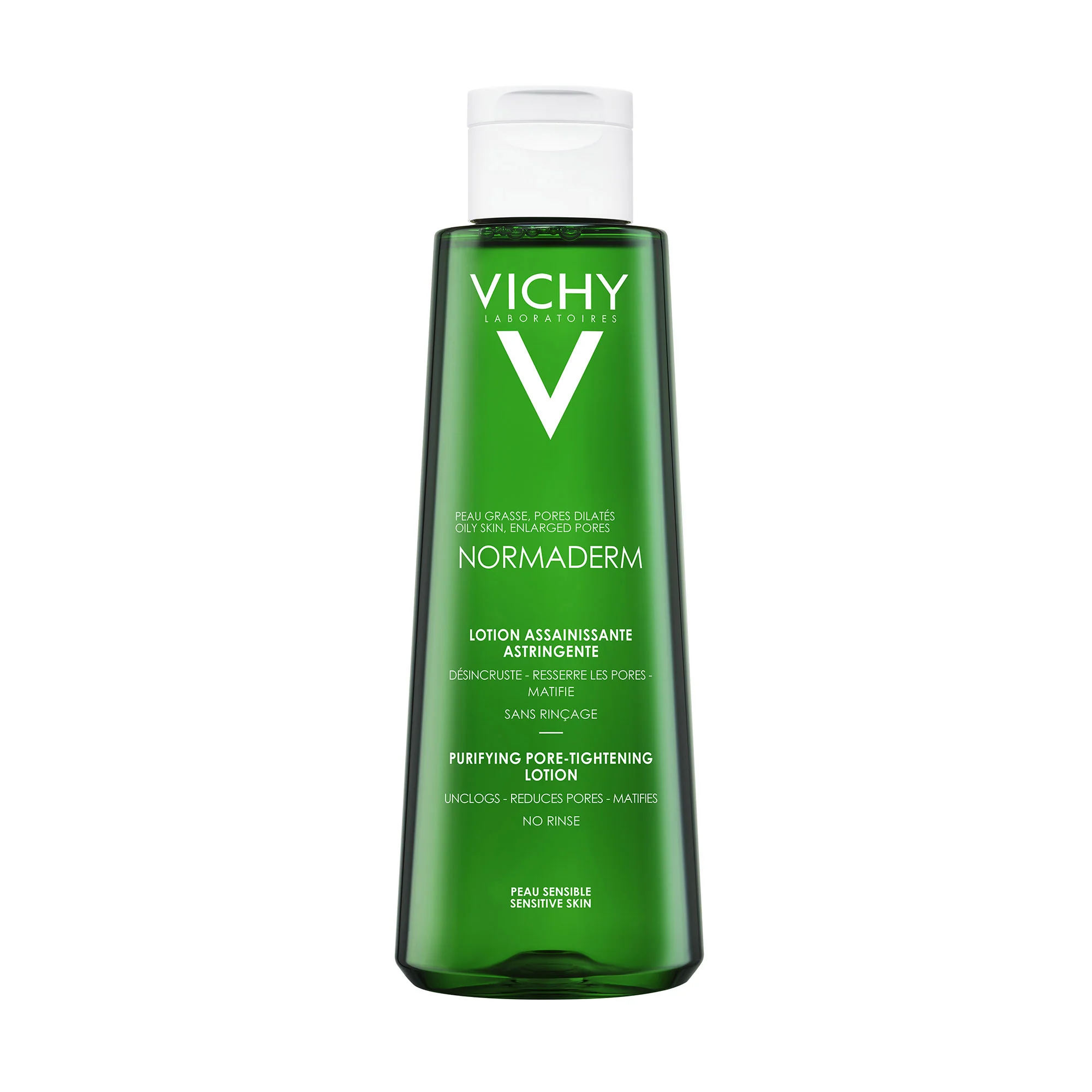 Vichy Normaderm Pore Tightening Toner for Oily/Acne Skin with Salicylic and Glycolic acid - Image 2
