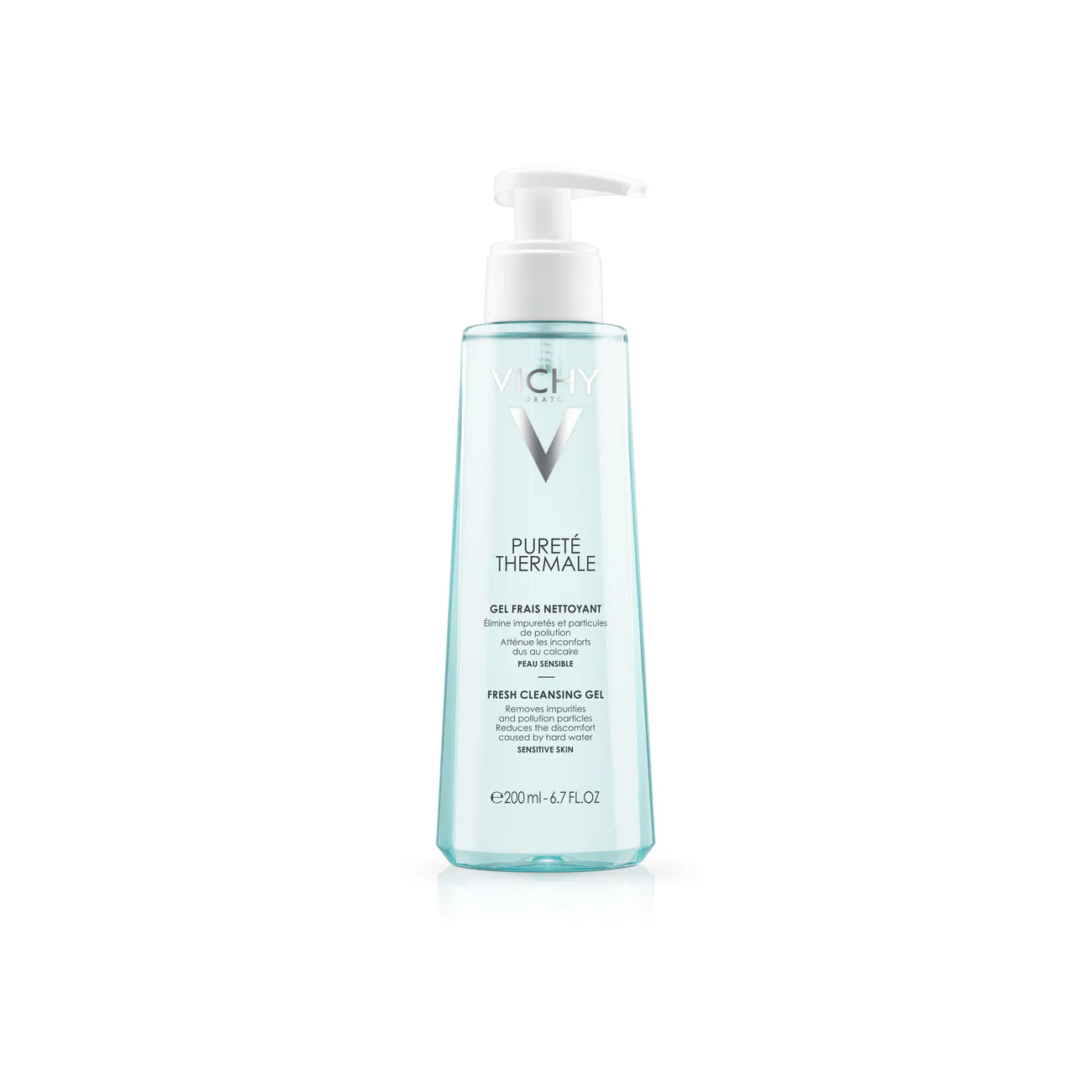 Vichy Purete Thermale Fresh Cleansing Gel for Normal/Combination Skin With Vitamin B5 - Image 2