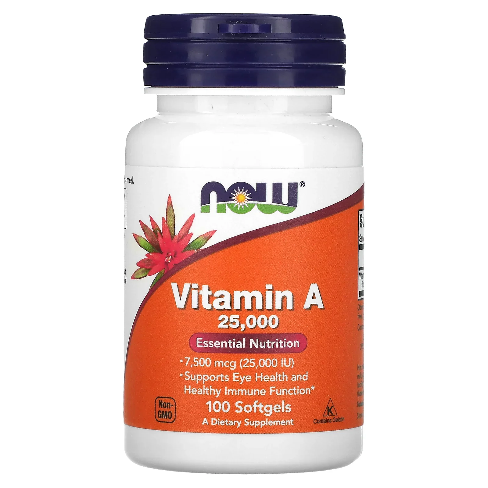 Vitamin A, 7,500 mcg