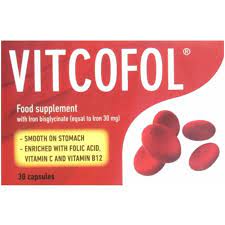 Vitcofol Food supplement 30 Cap - Image 3