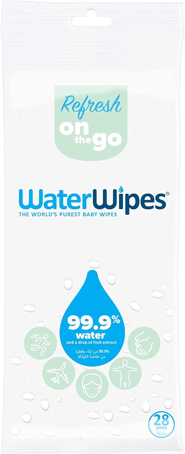 Water Wipes Refresh On The Go Wipes - Image 4