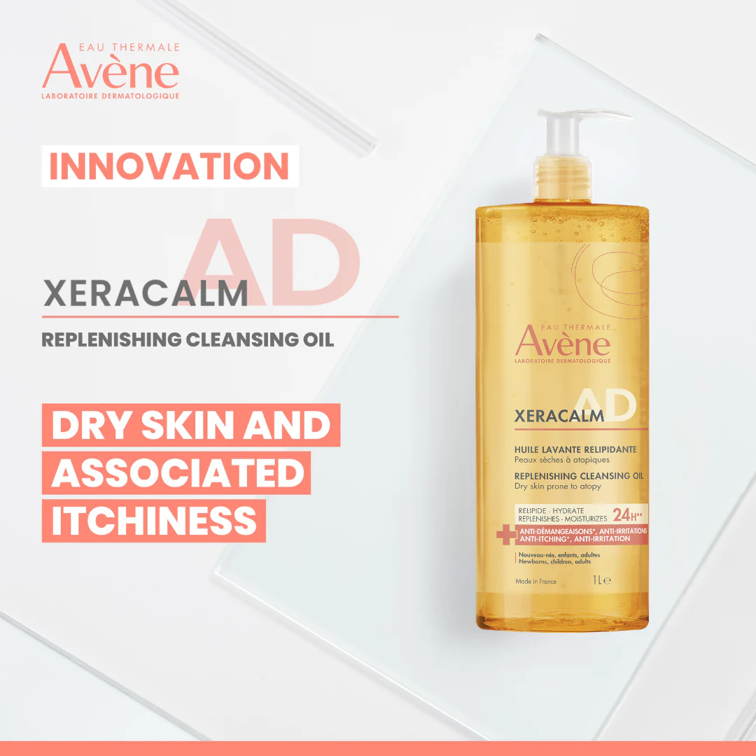 Xeracalm AD Lipid-Replenishing Cleansing Oil for dry skin - Image 3