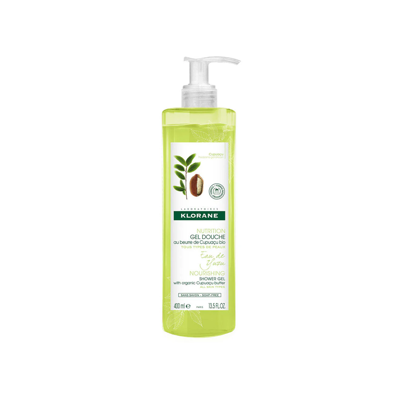 Yuzu Water Nourishing Shower Gel with Organic Cupuaçu Butter - All Skin Types