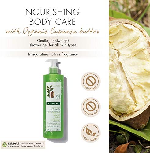 Yuzu Water Nourishing Shower Gel with Organic Cupuaçu Butter - All Skin Types - Image 2